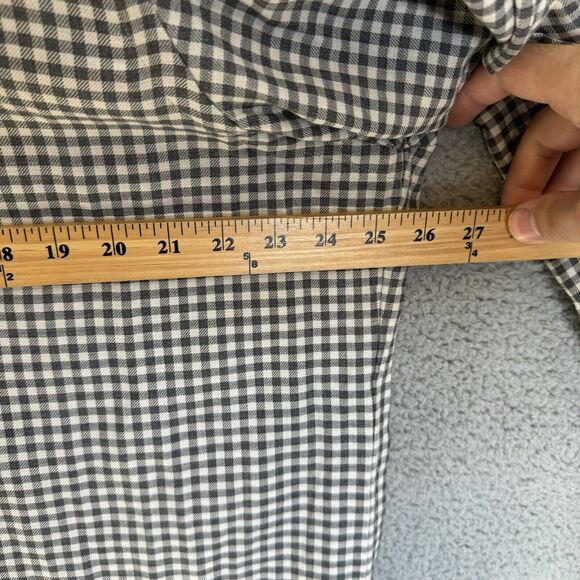 Ralph Lauren Shirt Mens XL Grey Check Long Sleeve Button Down Classic Fit Casual - Picture 4 of 7